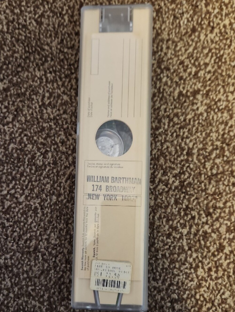 Vintage Collector 1992 Swatch Watch - Picture 2 of 3